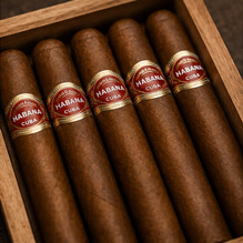 Caixa de charutos cubanos